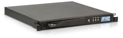 Riello UPS Vision Rack VSR 800 - UPS (montabile in rack) - 230 V c.a. V - 640 Watt - 800 VA - RS-232, USB - connettori di uscita 4 - 1U - 19" - grigio scuro